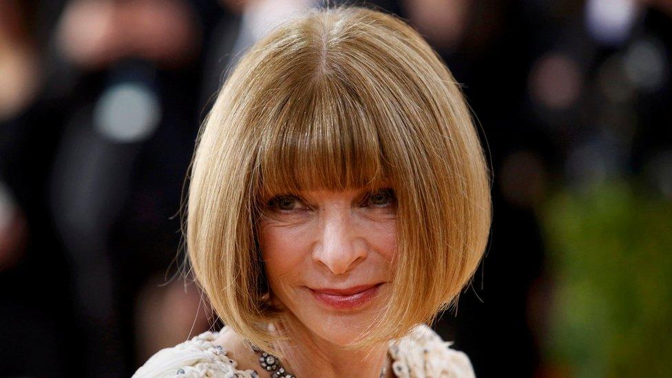 Anna Wintour, editor-in-chief of American Vogue magazine, arrives at the Metropolitan Museum of Art Costume Institute Gala (Met Gala) to celebrate the opening of "Manus x Machina: Fashion in an Age of Technology" in the Manhattan borough of New York, May 2, 2016. REUTERS/Eduardo Munoz