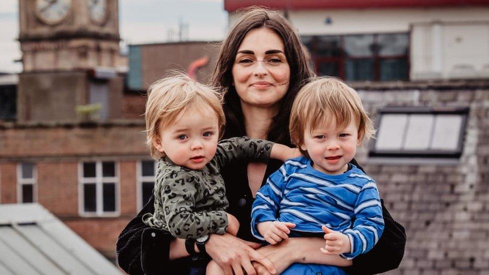 Charlene Hegarty and family