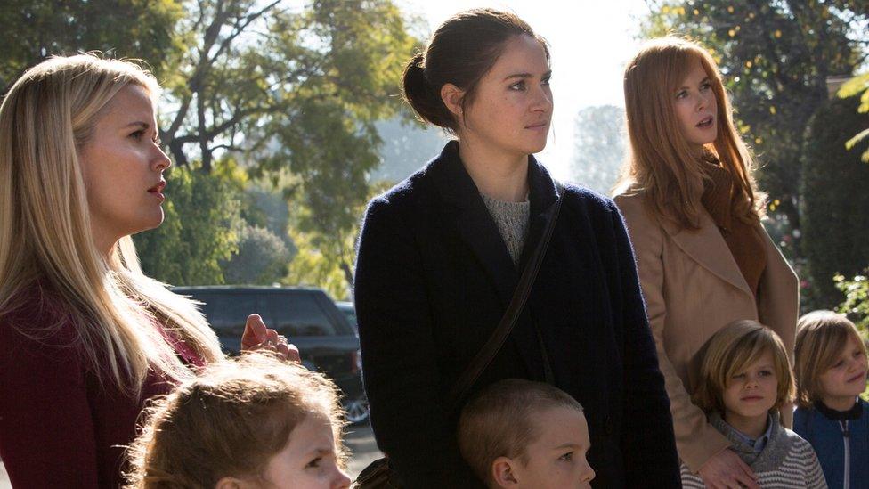 Reese Witherspoon, Shailene Woodley and Nicole Kidman in Big Little Lies