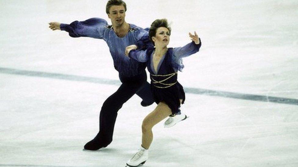 Jayne Torvill and Christopher Dean