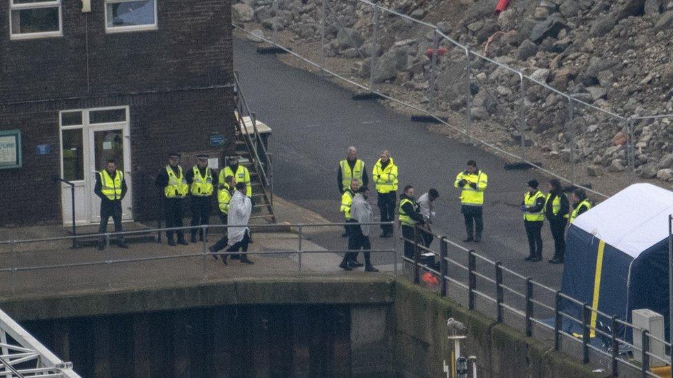 More Dover Migrants Cross The Channel And Are Escorted By Border Force