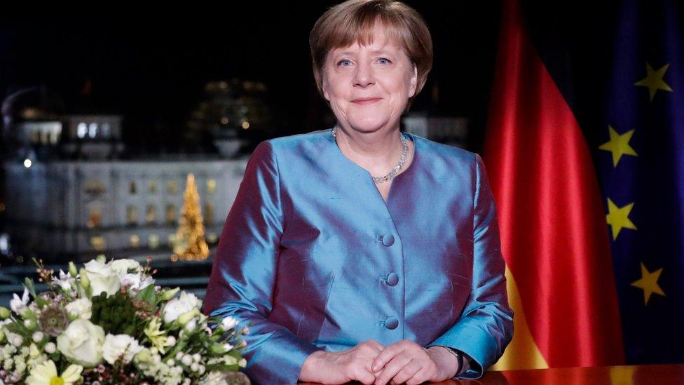 New Year"s speech from Chancellor Angela Merkel