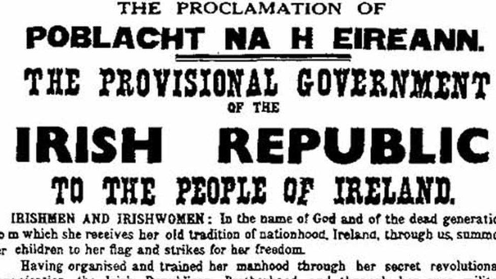 Irish Proclamation