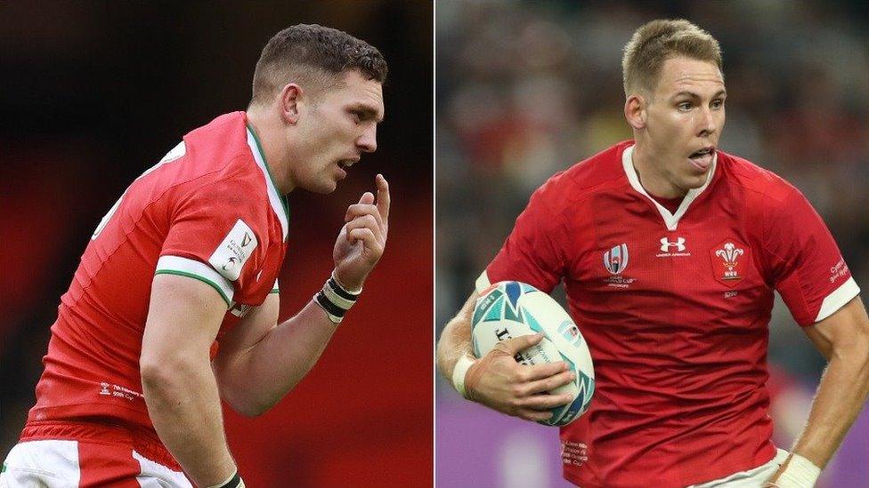 George North a Liam Williams