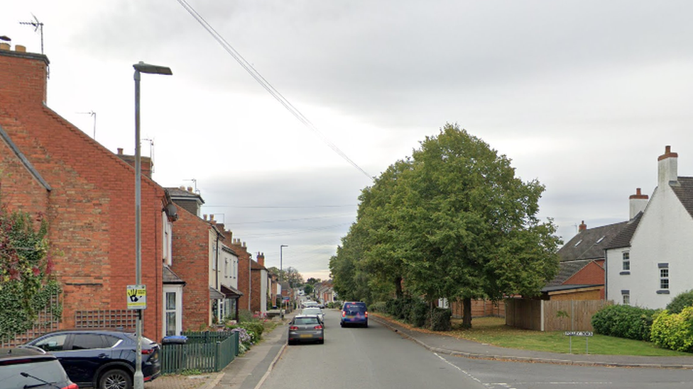 Fleckney Road, in Kibworth Beauchamp