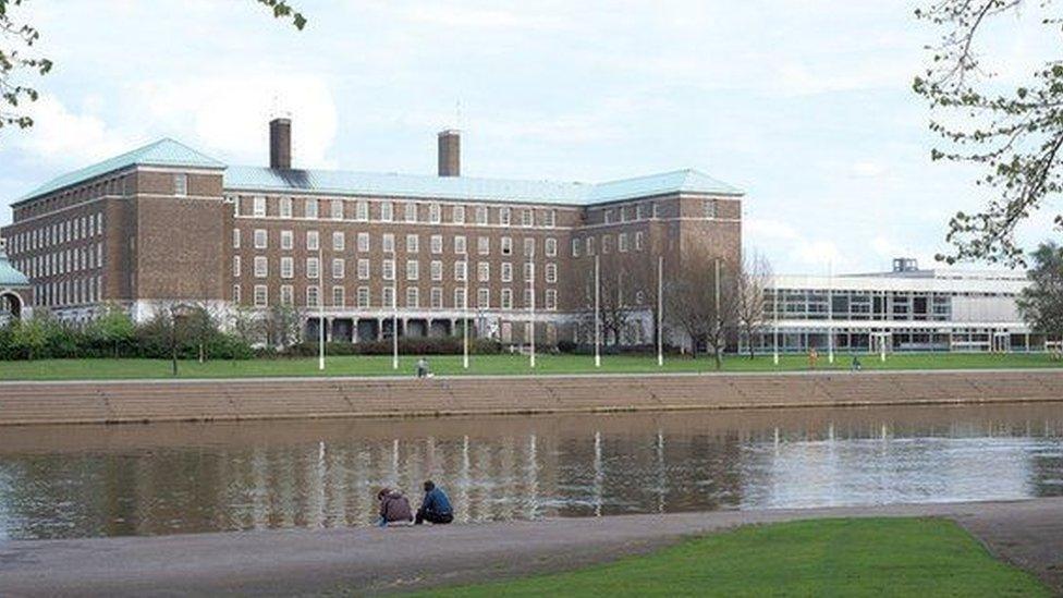 Nottinghamshire county council building