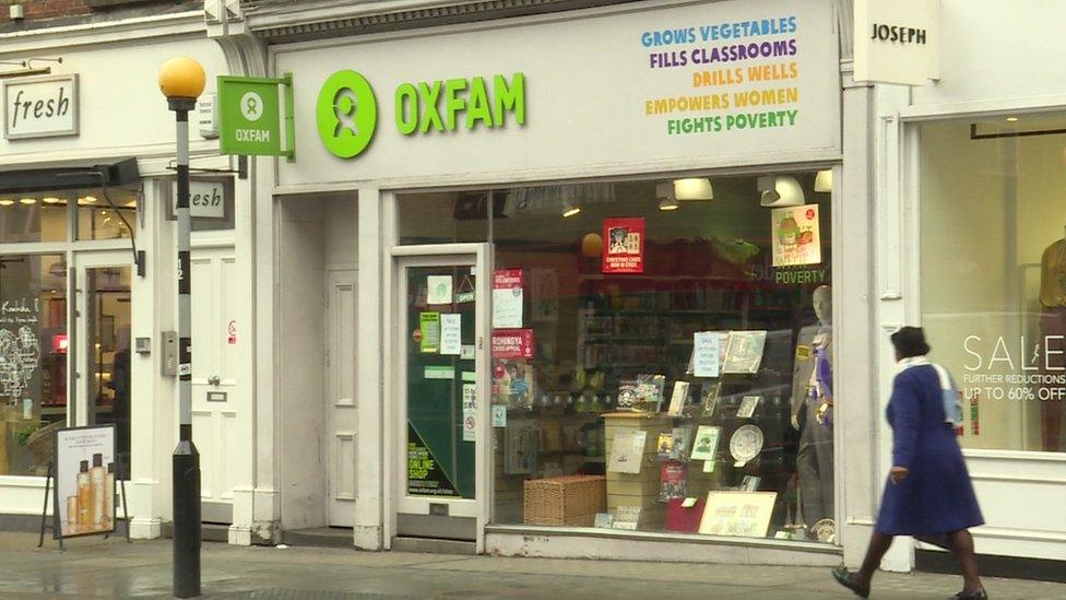 Oxfam shop