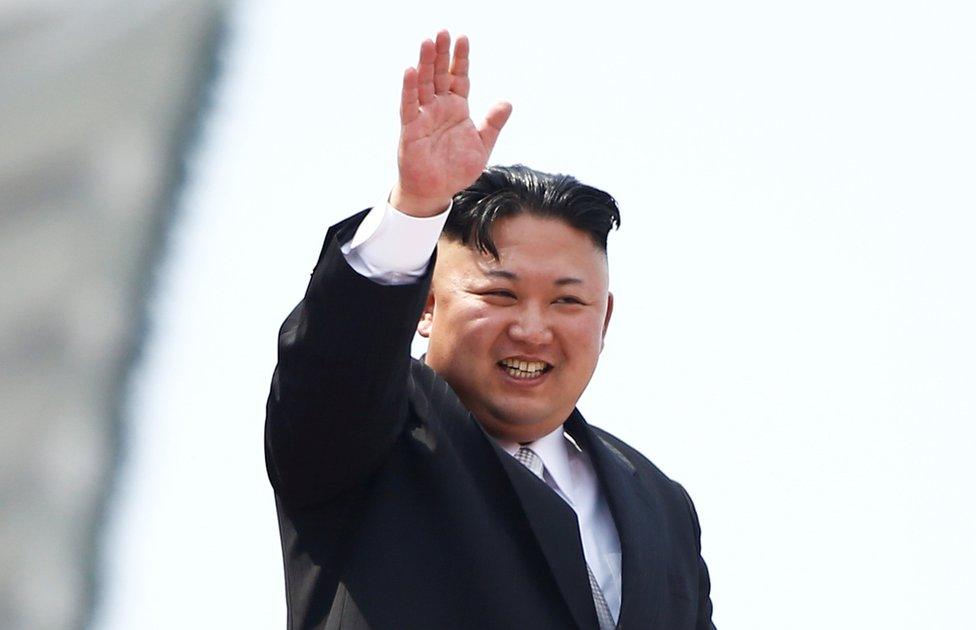 North Korea's leader Kim Jong Un