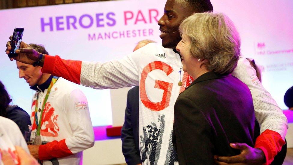 Lutalo Mohammed and Theresa May