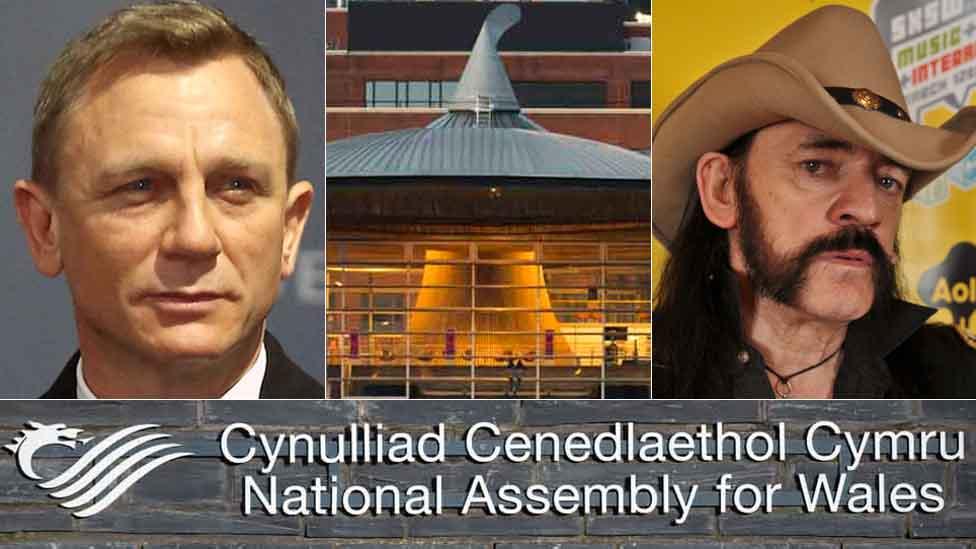 Daniel Craig, the Senedd and Lemmy