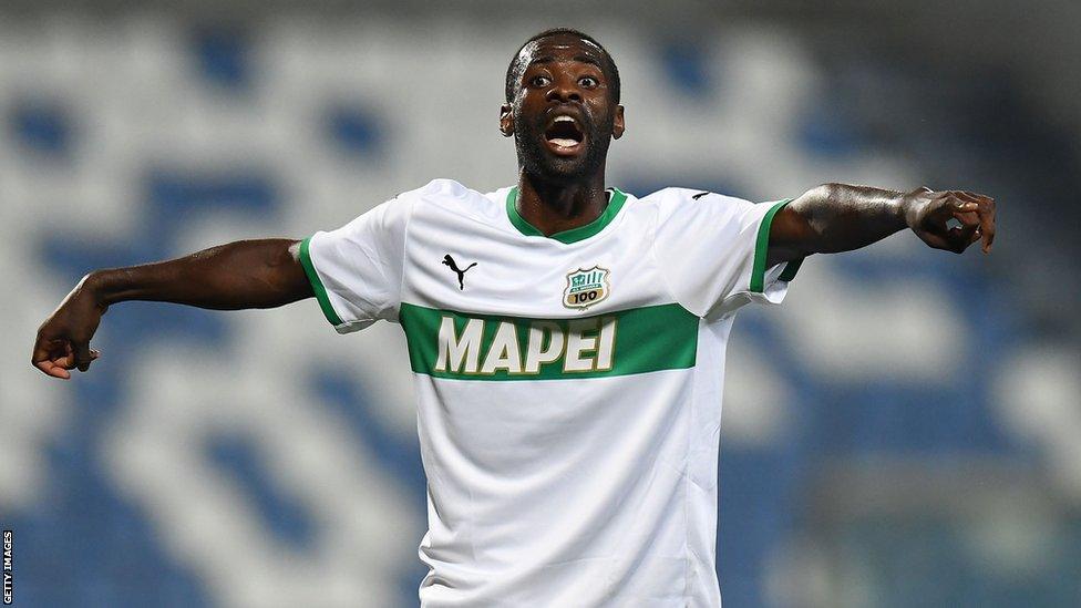 Equatorial Guinea and Sassuolo's Pedro Obiang