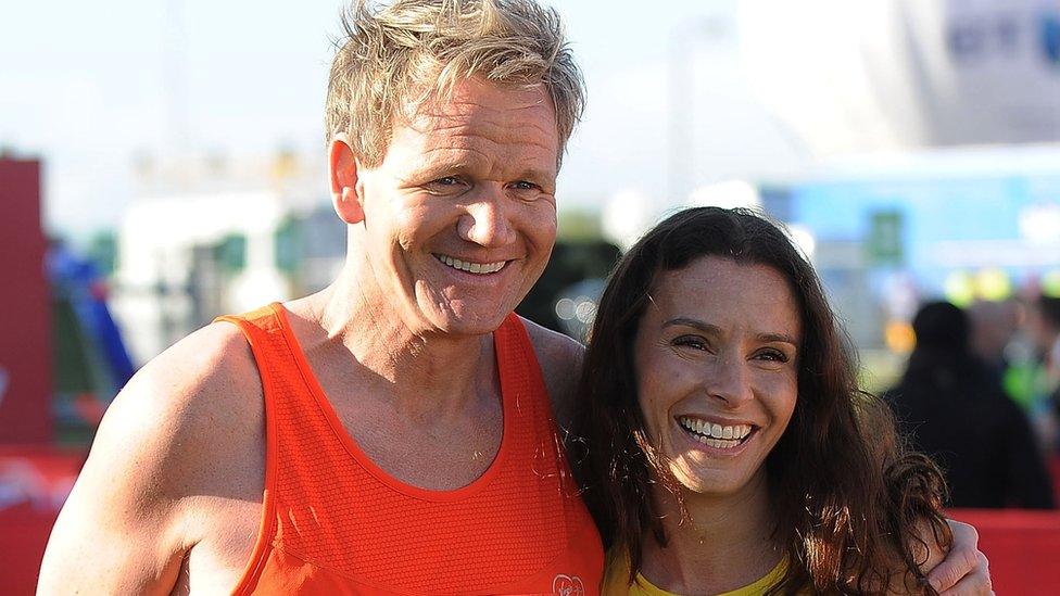 Gordon and Tana Ramsay