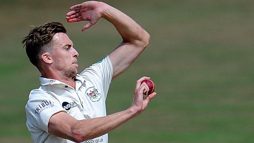 Gloucestershire bowler Craig Miles