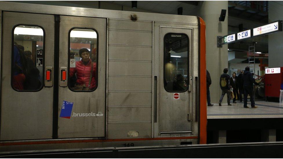 Commuters returned to work by metro on Tuesday after the Easter break (29 March)