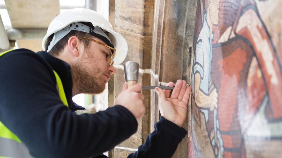 Rose Street Foundry mosaic