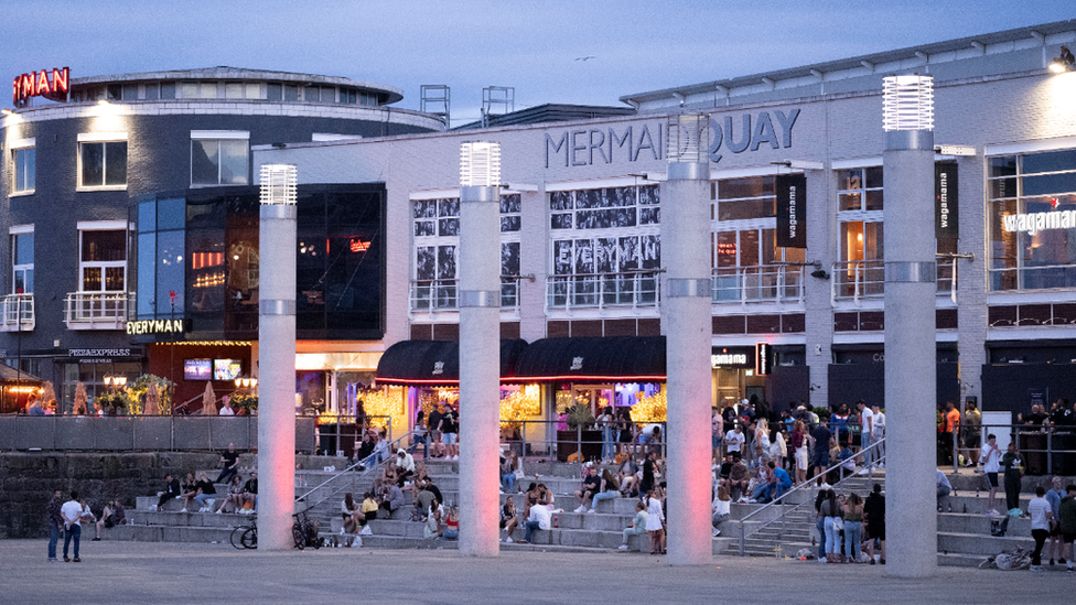 Gathering in Cardiff Bay