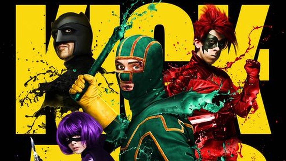 Kick-Ass, a US-set graphic novel by Scots writer Mark Millar, was fifth