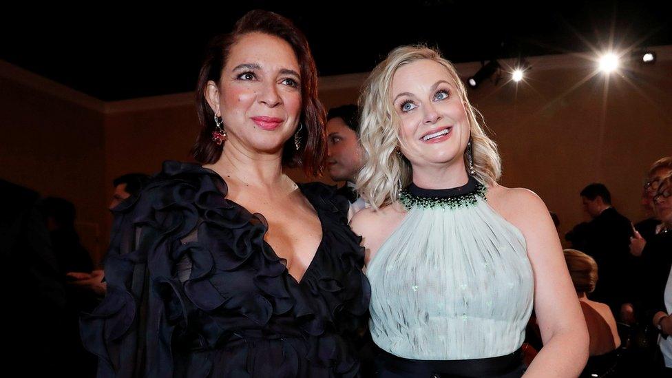 Maya Rudolph and Amy Poehler