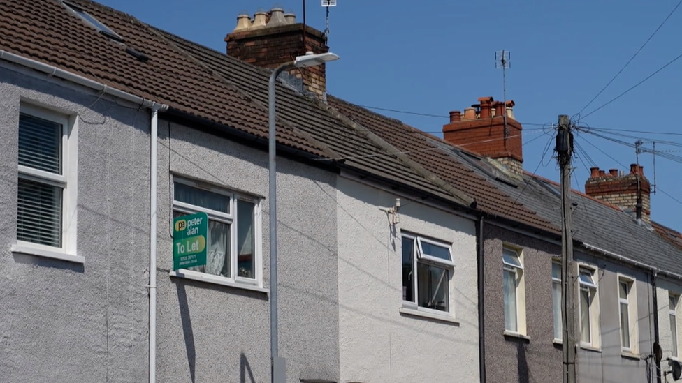 Houses with a To Let sign