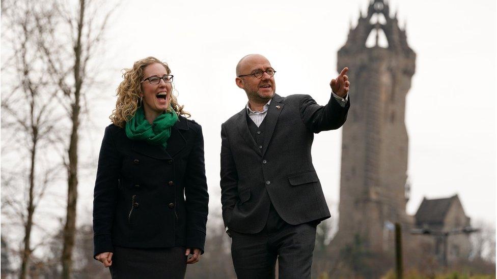 Lorna Slater and Patrick Harvie