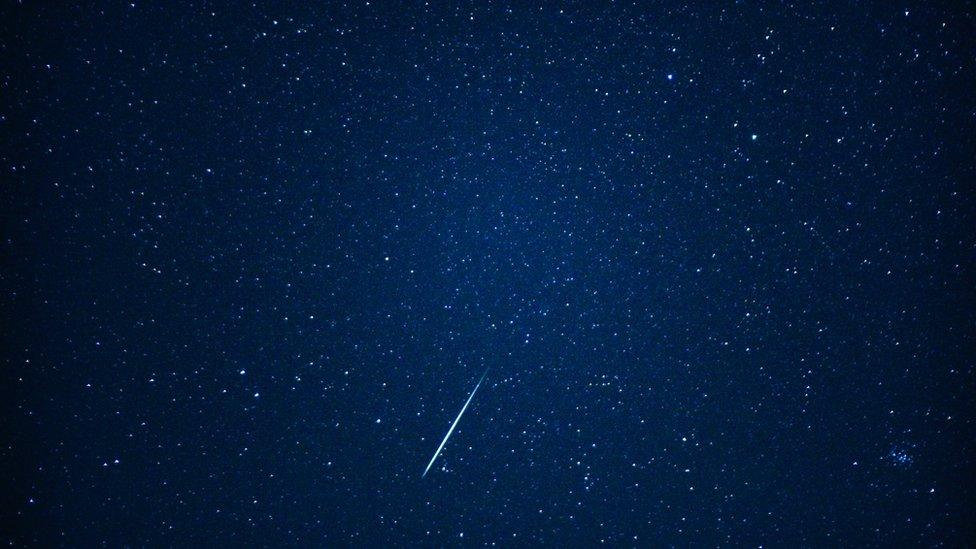 Gemini meteor shower at Mt Tsukuba