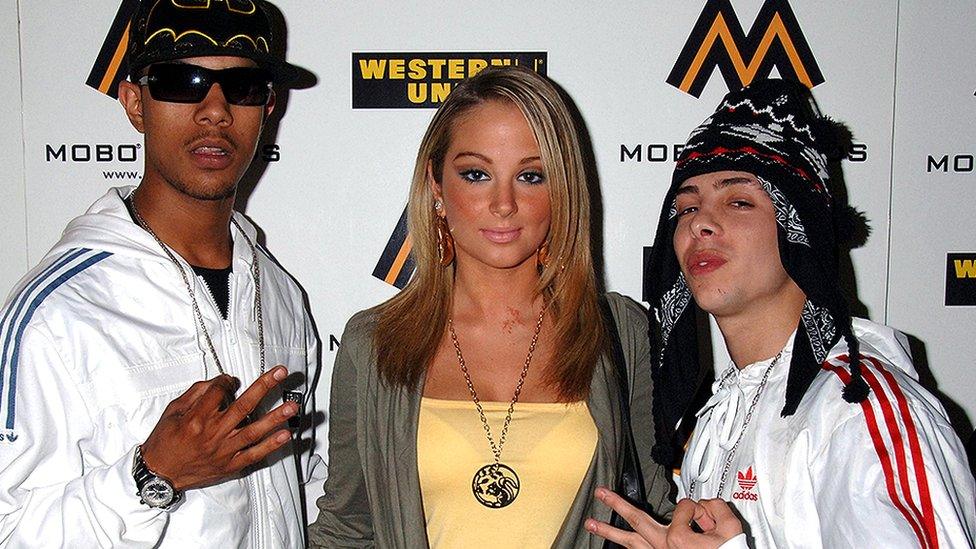 N-Dubz at the 2007 MOBO Awards