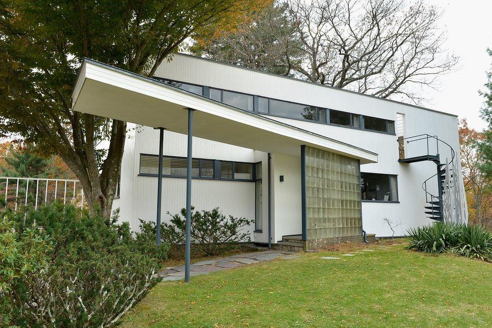 Exterior of Gropius House