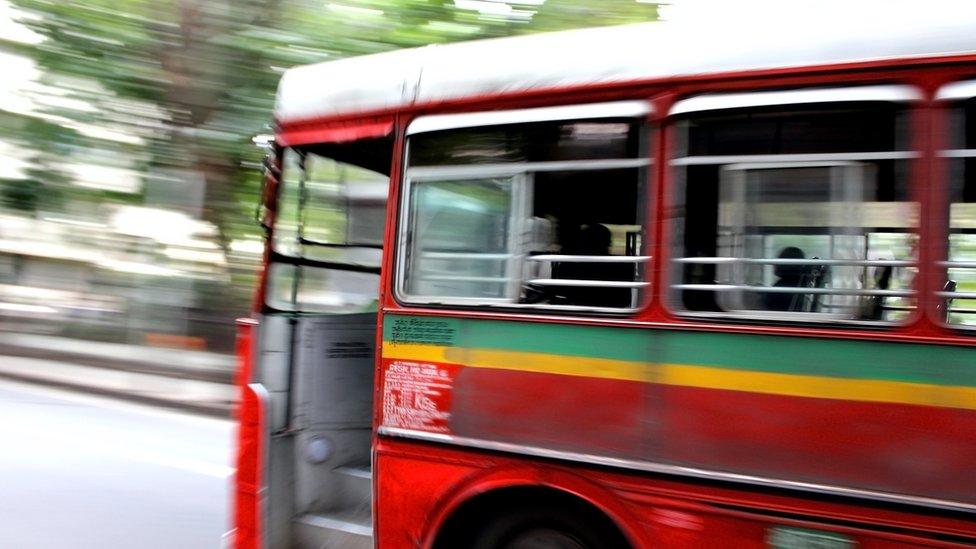 Bus in Mumbai