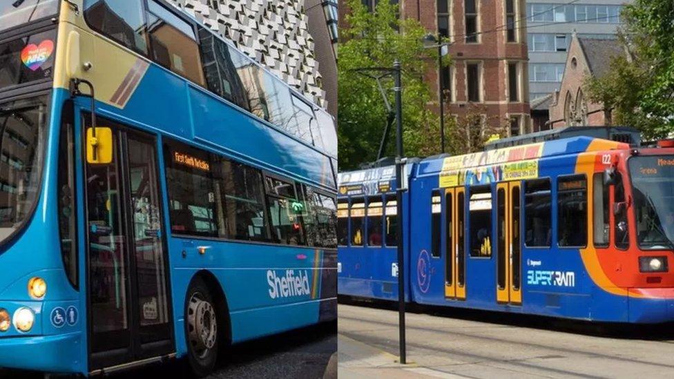 Bus and tram fares in South Yorkshire are to be capped