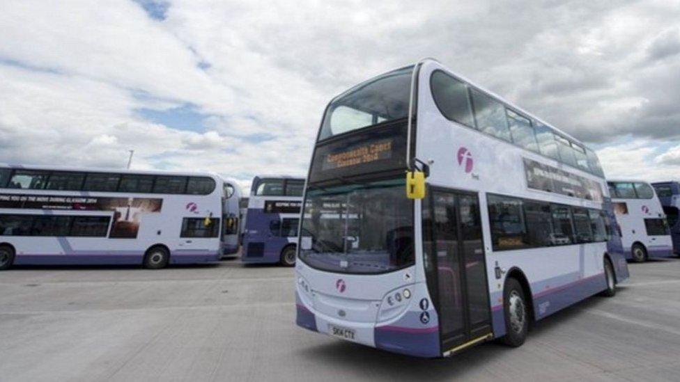 First Glasgow buses