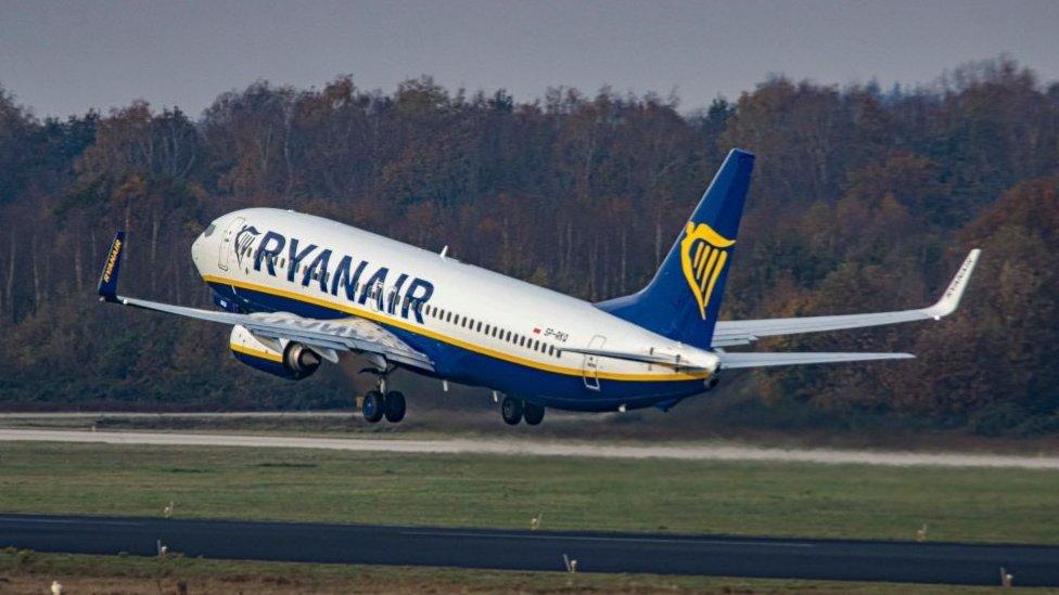 Ryanair flight