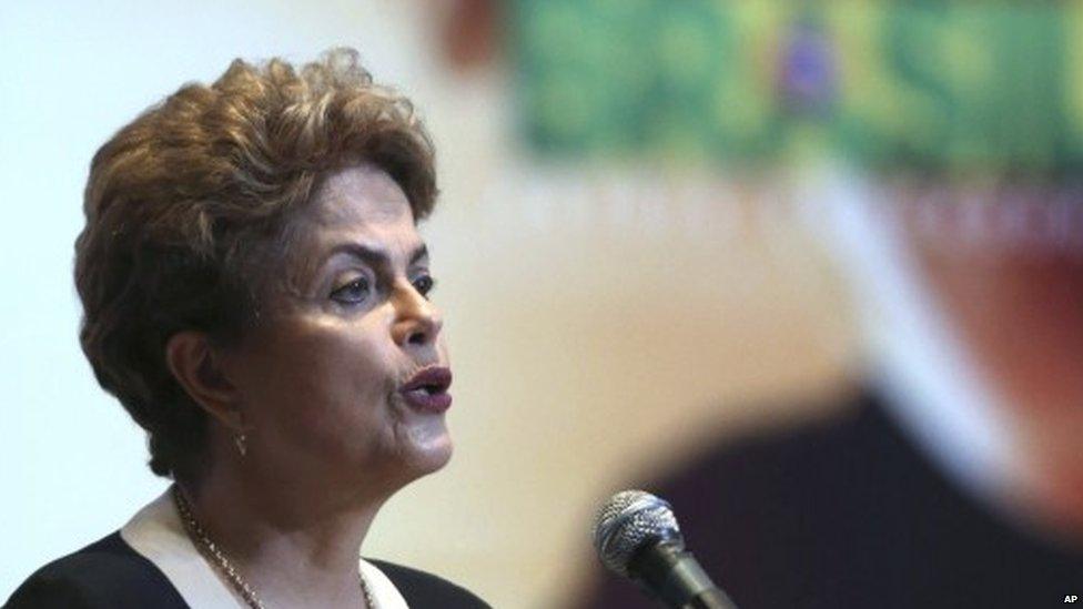 President Dilma Rousseff, 7 October 2015