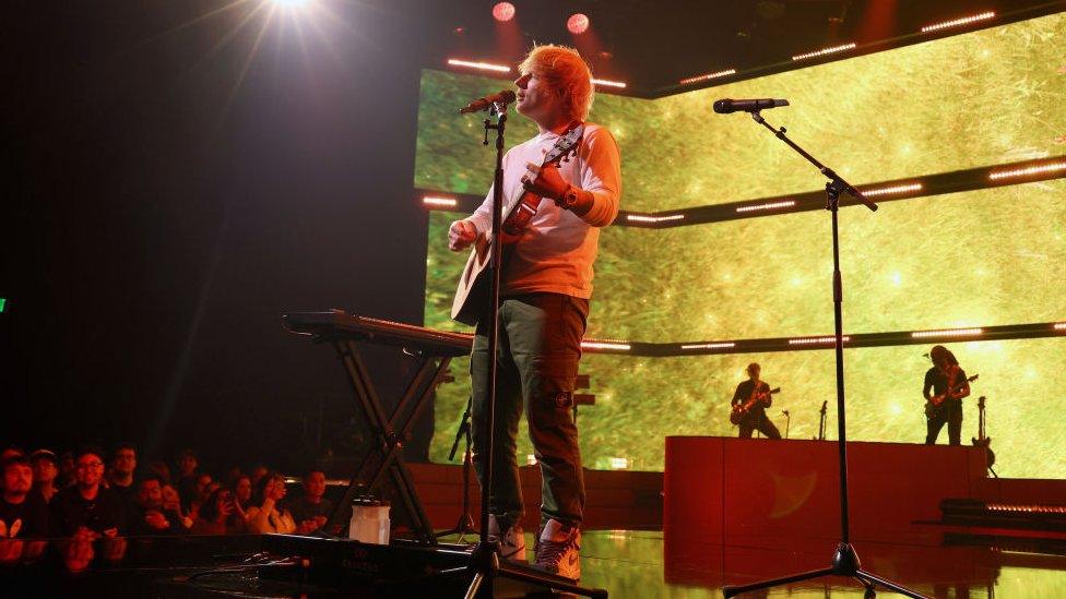 Ed Sheeran live