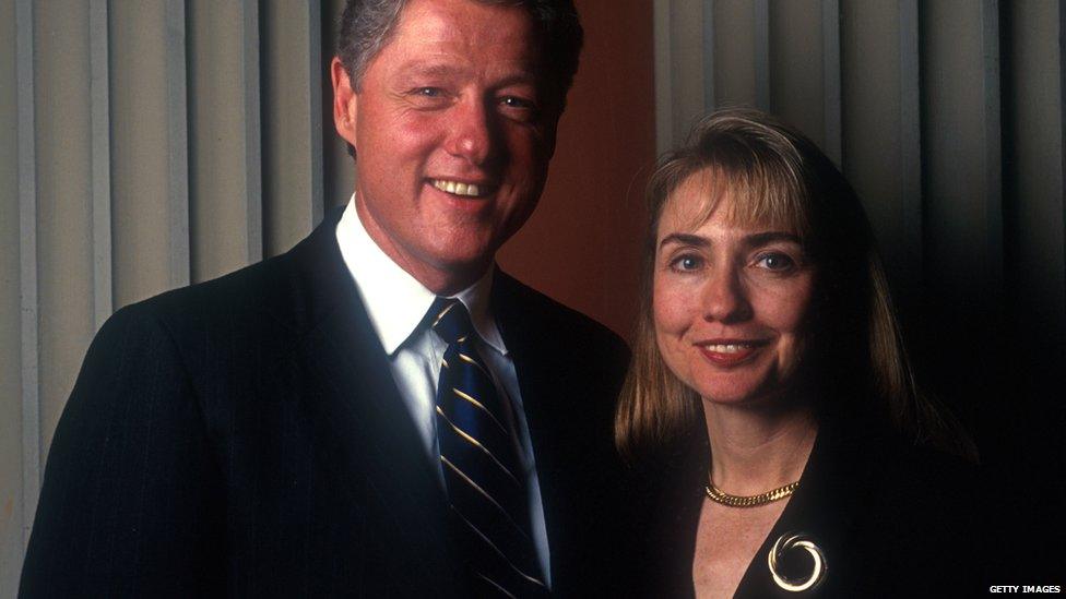 Bill and Hillary Clinton