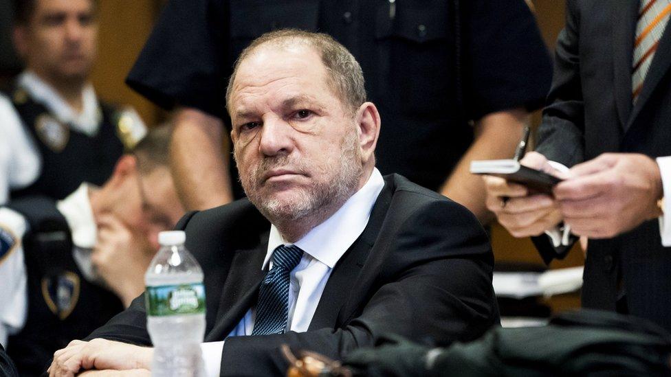 Harvey Weinstein in court 11 Oct 2018