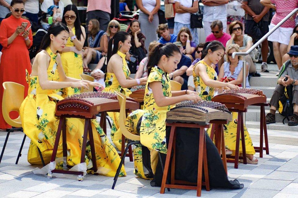 Twenty One Strings Guzheng Ensemble