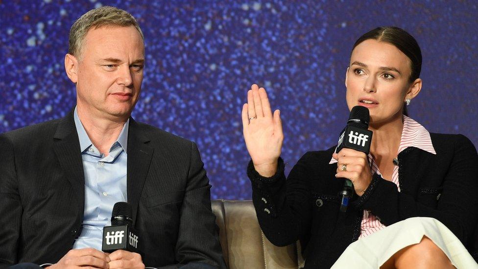 Keira Knightley with Wash Westmoreland