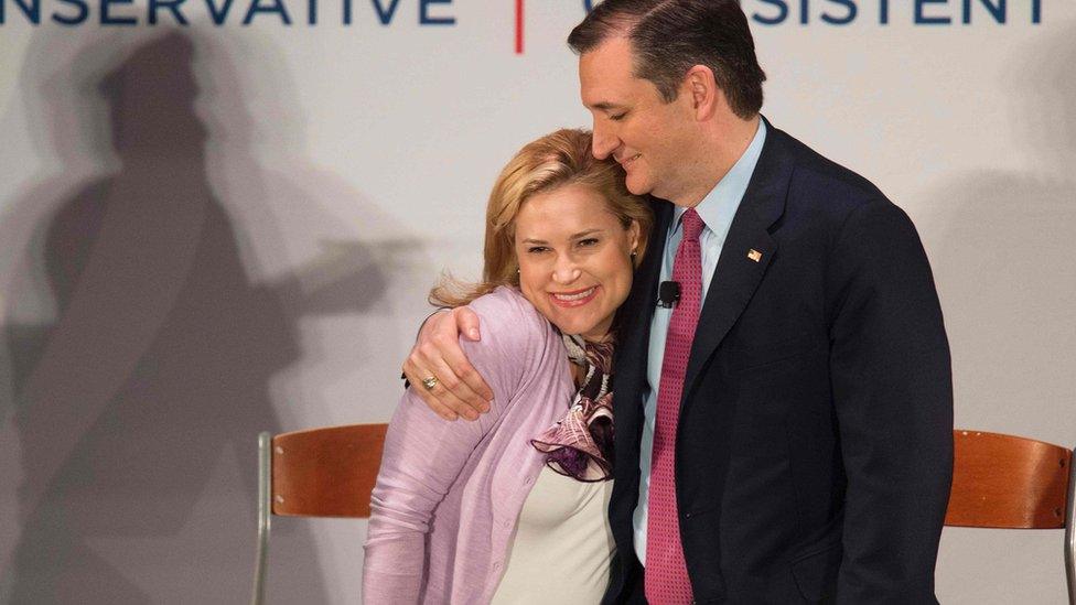 Heidi and Ted Cruz