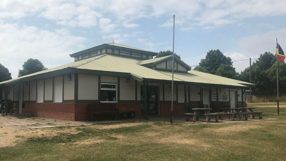 Dorchester Cricket Club pavilion