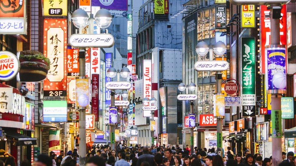 Shibuya shops