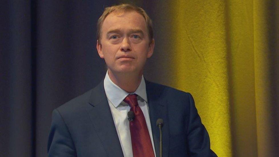 Tim Farron's conference speech