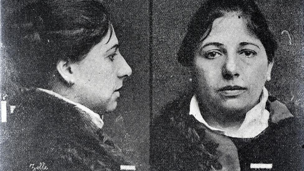 Police photo of Mata Hari