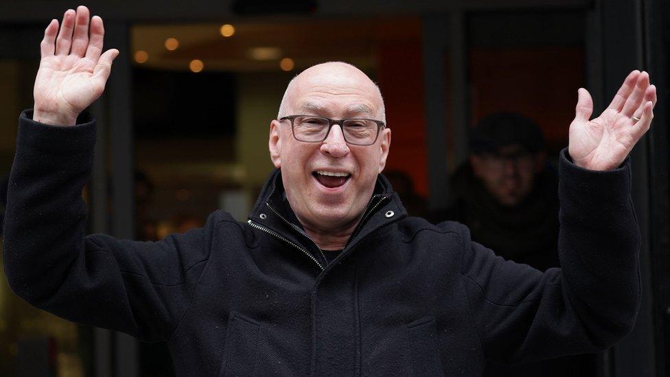 Ken Bruce pictured outside the Radio 2 studios