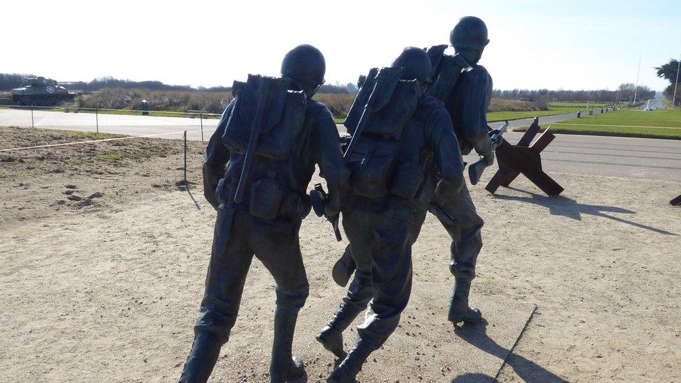 Utah beach memorial