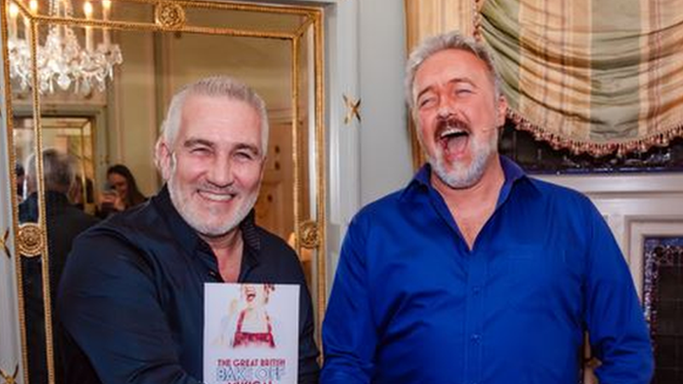 The real Paul Hollywood with John Owen-Jones