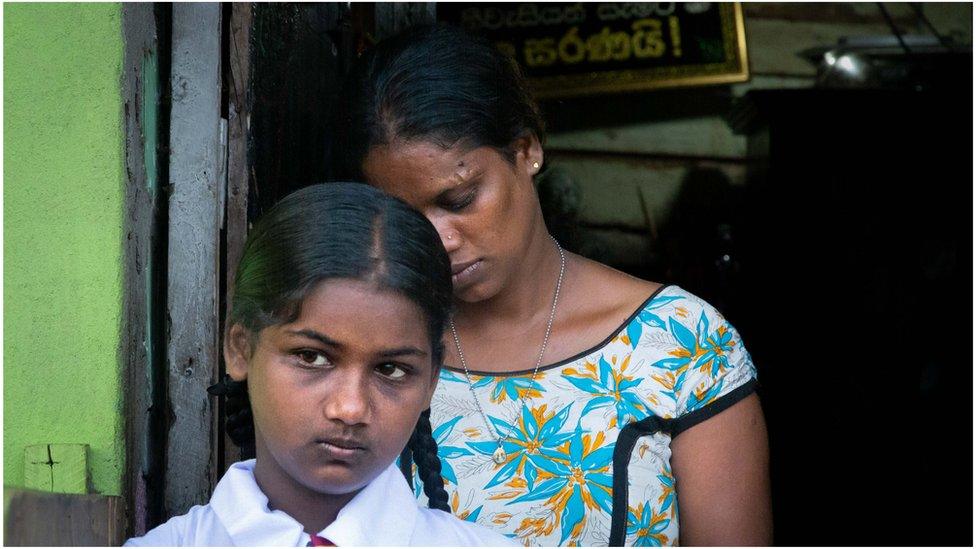 Malki with her mother Priyanthika