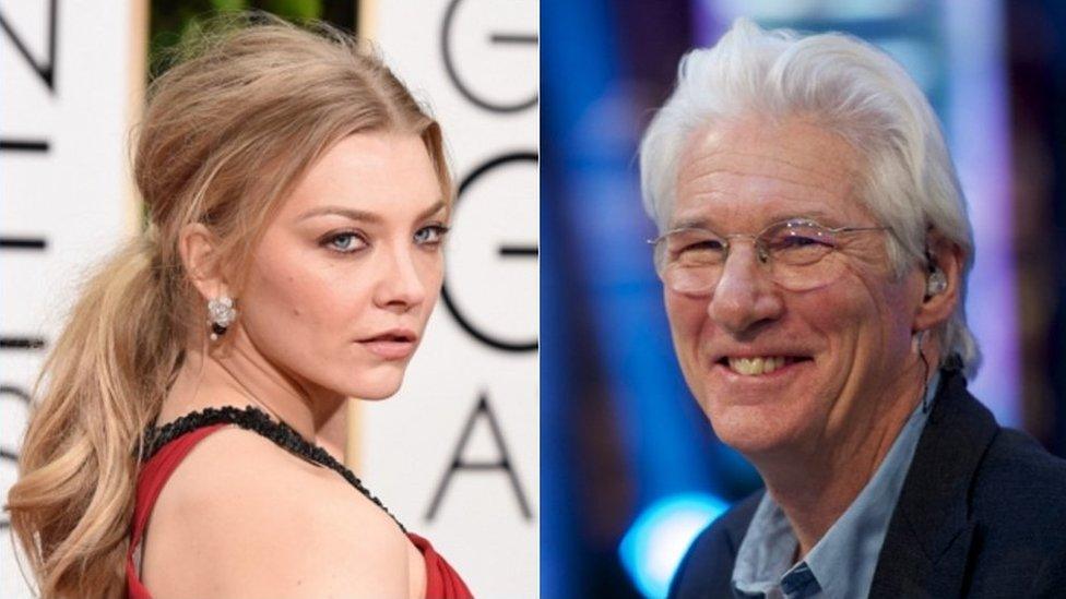 Natalie Dormer and Richard Gere