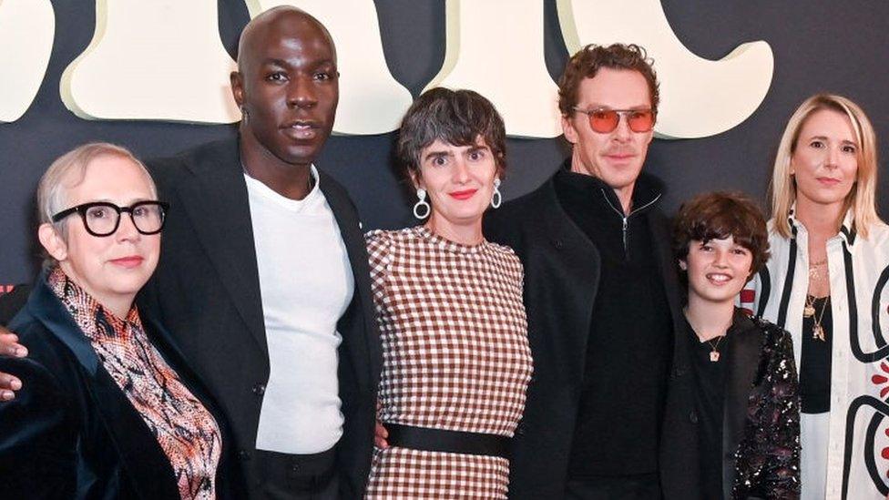 Abi Morgan, McKinley Belcher III, Gaby Hoffmann, Benedict Cumberbatch, Ivan Howe and Lucy Forbes