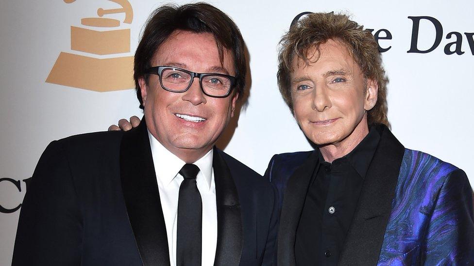 Barry Manilow and Garry Kief