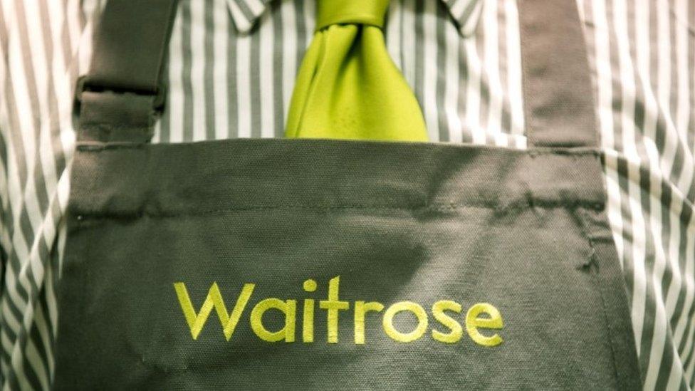 Waitrose apron